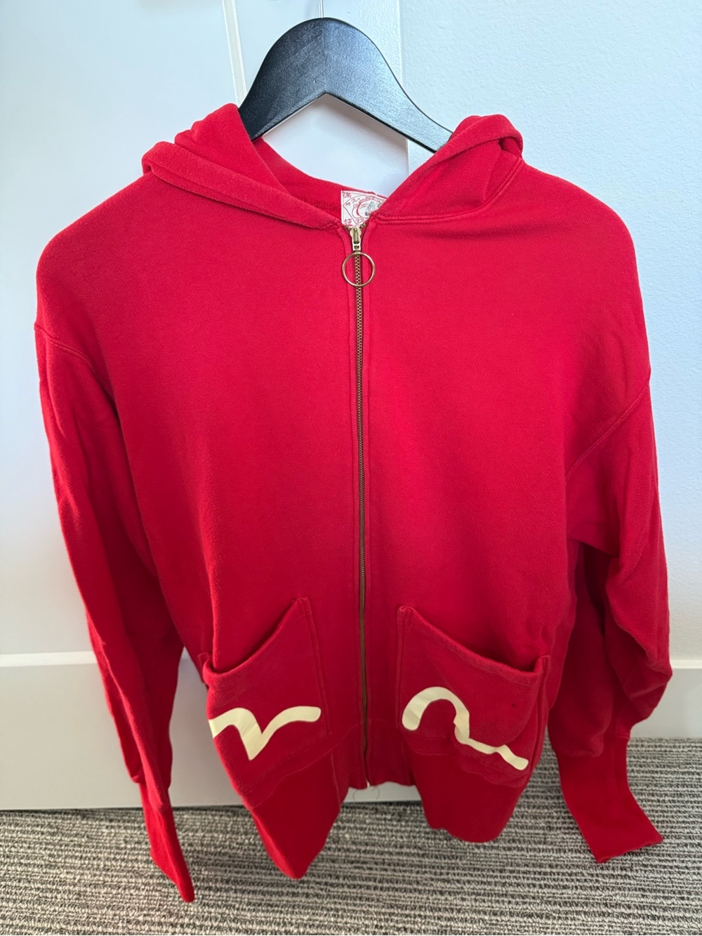 Evisu Zip Up Hoodie